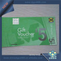 Custom Security Gift Voucher Ticket Coupon Printing